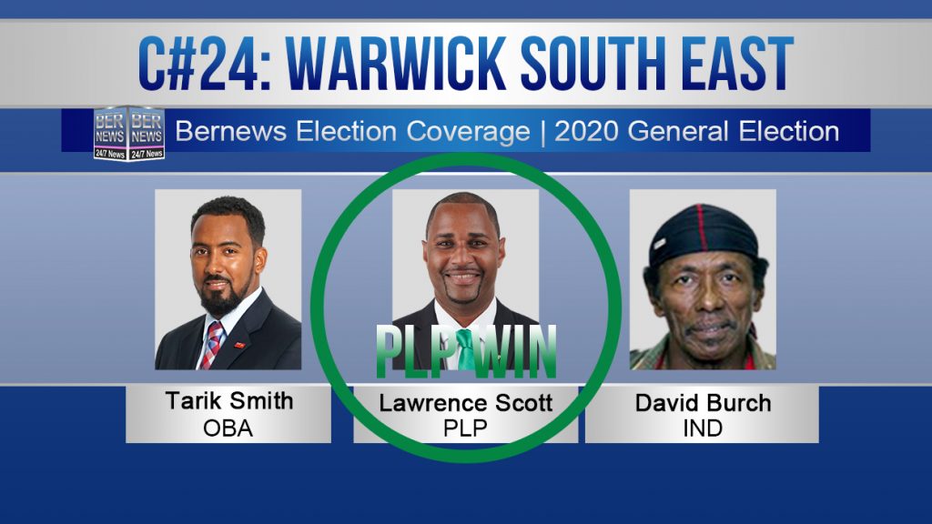 Constituency 24 Warwick South East General Election Results